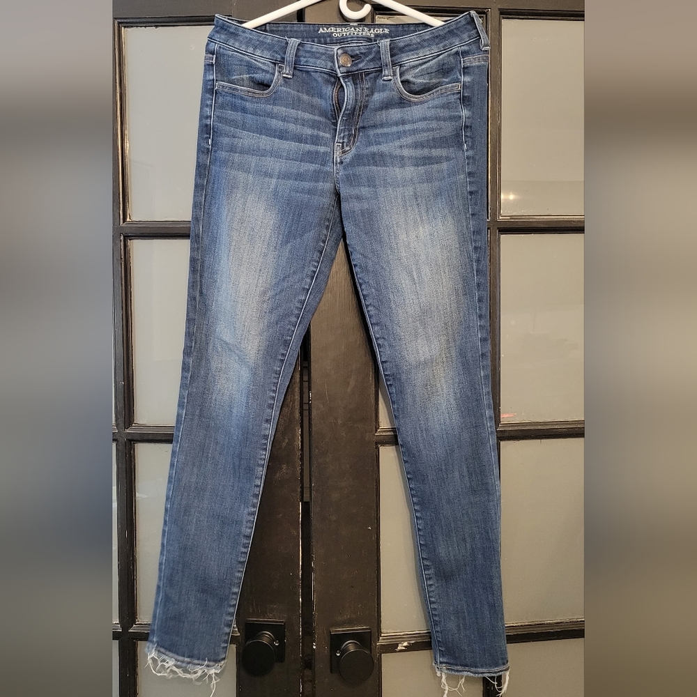 American eagle super stretch jeggings size 10 x-long